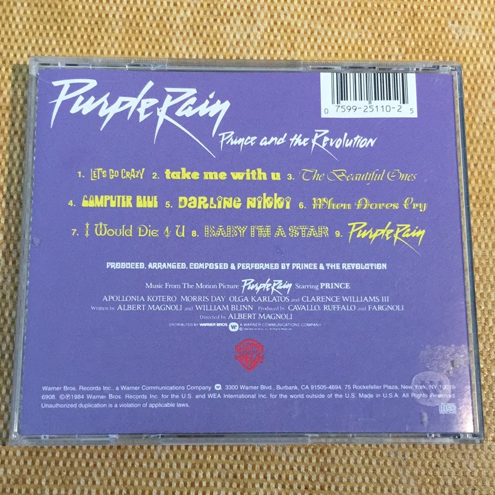 Prince And The Revolution - “Purple Rain” CD 💿 - Picture 2 of 4
